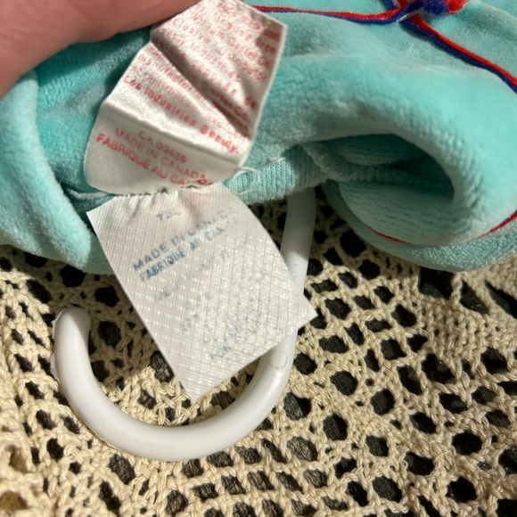 2/$10 Vintage Carter’s onesie sleeper sailor themed Nautica size 6 months - Picture 10 of 11